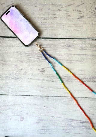 Rainbow Rush Mobile Lanyard