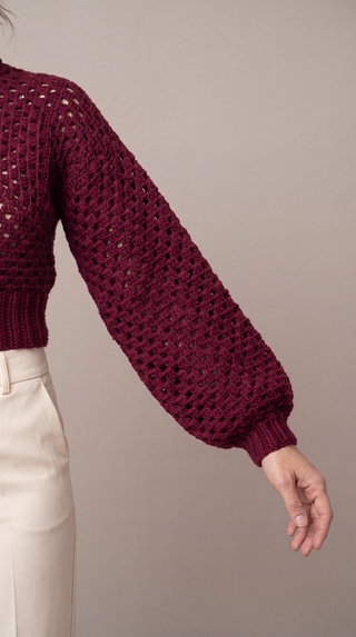BLOON CROP CARDIGAN