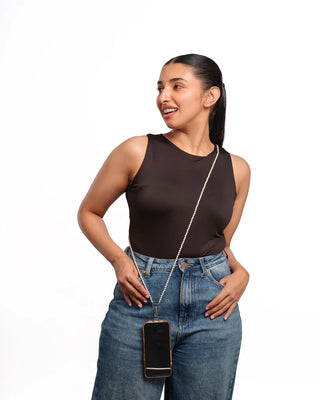 Simple Pearl Mobile Lanyard