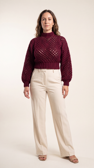 BLOON CROP CARDIGAN
