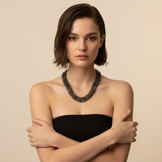 Charcoal Agate Layers