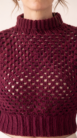 BLOON CROP CARDIGAN