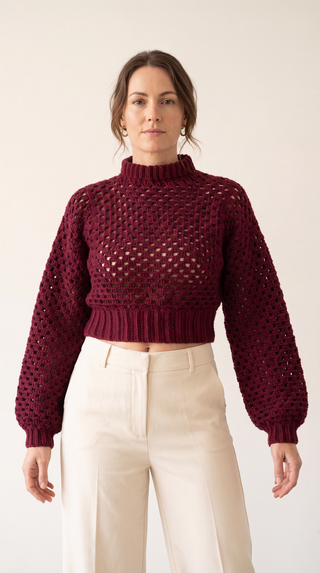BLOON CROP CARDIGAN